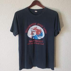 VTG 80s Jimmy Buffett Somewhere Over China T Shirt